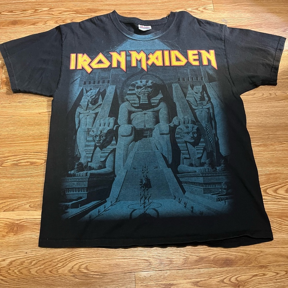 Hanes vintage Iron Maiden "Powerslave" T-shirt 2006s